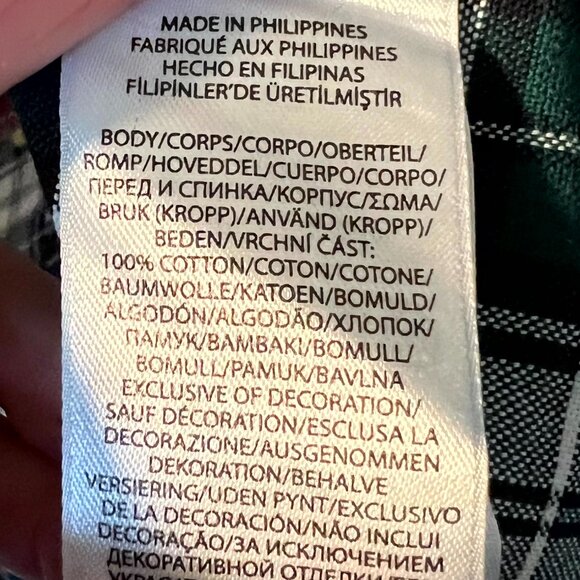 Ralph Lauren Blue/Green Plaid Classic-Fit 100% Cotton Long-Sleeve SZ XL - Picture 4 of 7